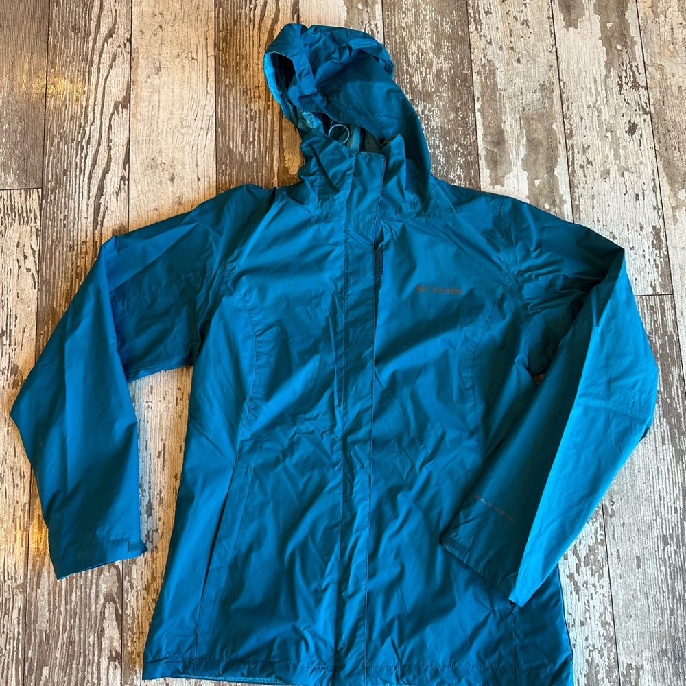 Columbia Women's Teal Raincoat